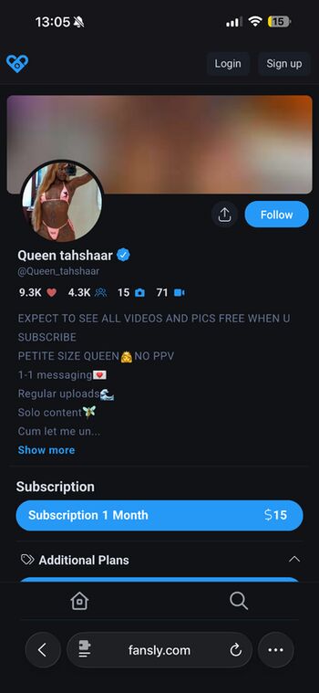 Full leaked Queen tahshaar private onlyfans photo